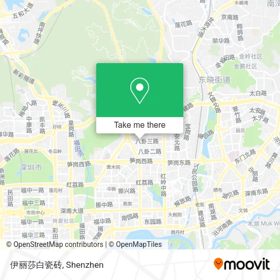 伊丽莎白瓷砖 map