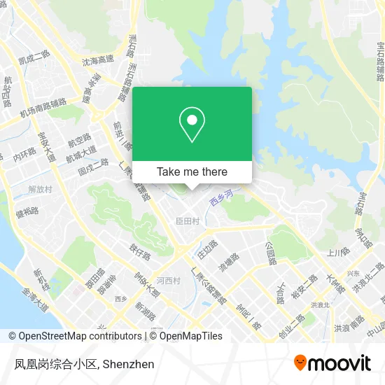 凤凰岗综合小区 map