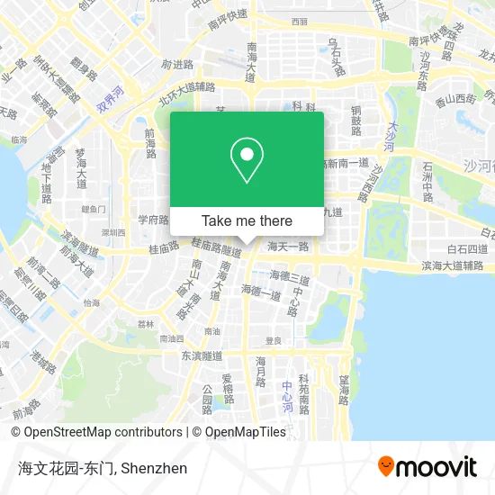 海文花园-东门 map