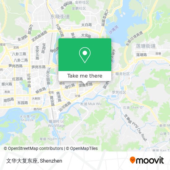 文华大复东座 map