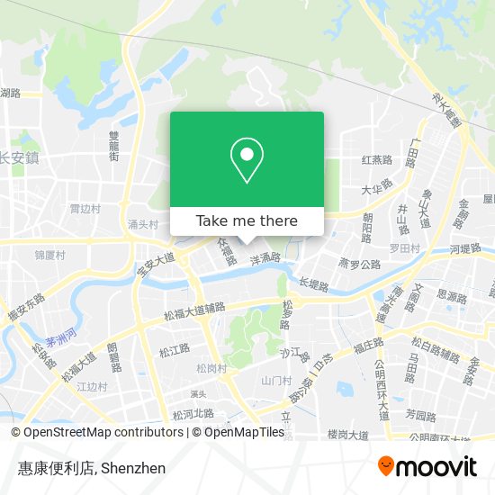 惠康便利店 map