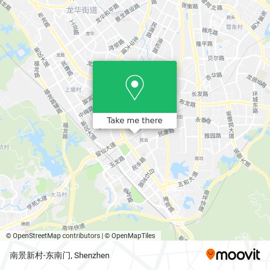 南景新村-东南门 map
