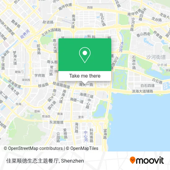佳菜顺德生态主题餐厅 map