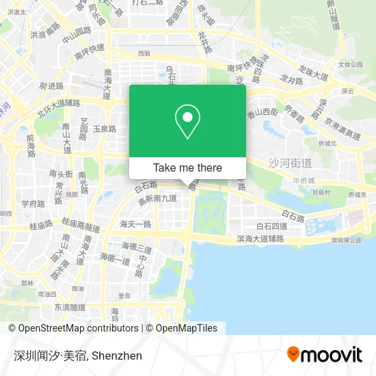 深圳闻汐·美宿 map