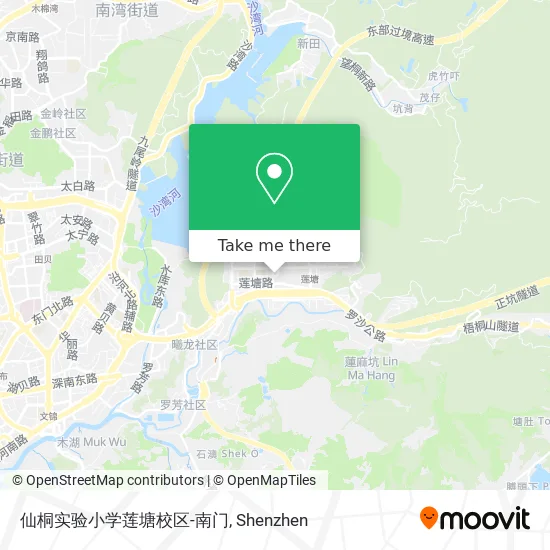 仙桐实验小学莲塘校区-南门 map