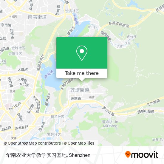 华南农业大学教学实习基地 map