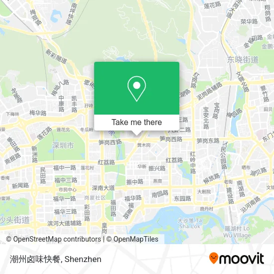 潮州卤味快餐 map