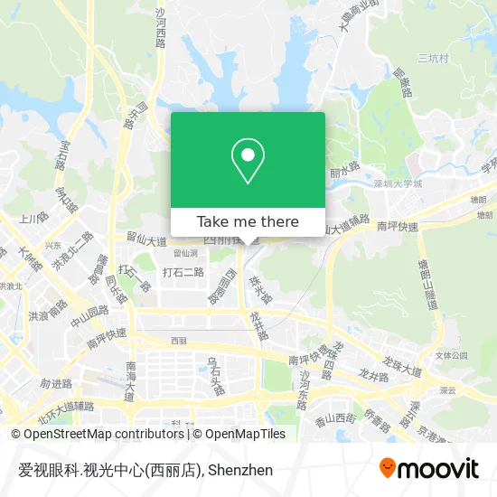 爱视眼科.视光中心(西丽店) map