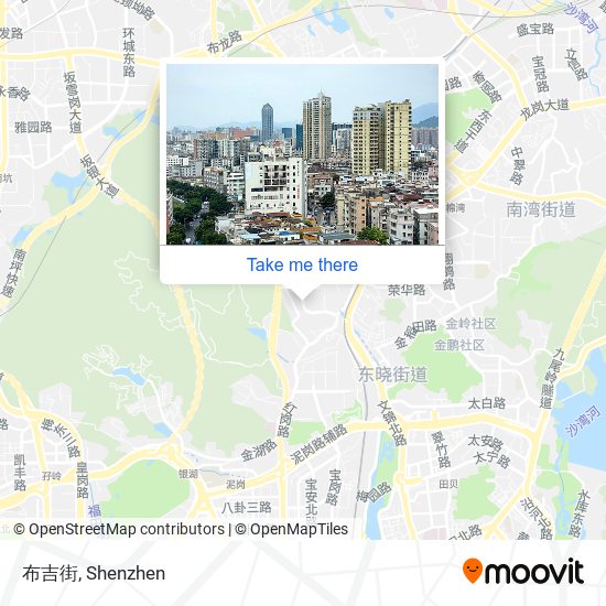 布吉街 map