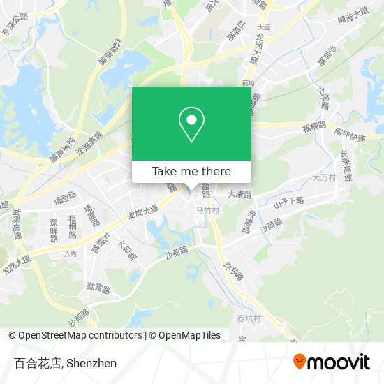 百合花店 map
