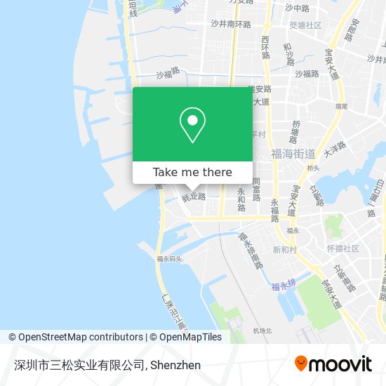 深圳市三松实业有限公司 map