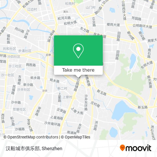 汉毅城市俱乐部 map