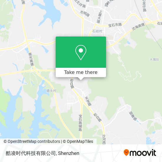 酷凌时代科技有限公司 map