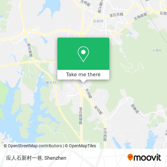 应人石新村一巷 map