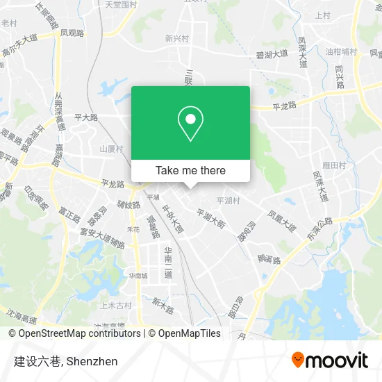 建设六巷 map