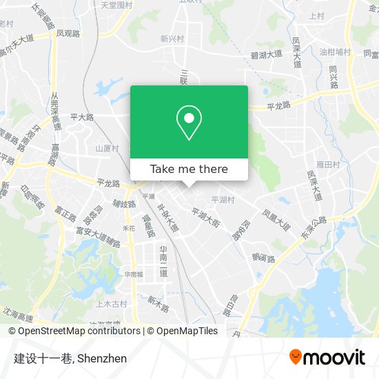 建设十一巷 map