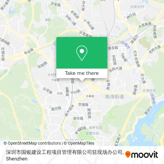 深圳市国银建设工程项目管理有限公司驻现场办公司 map