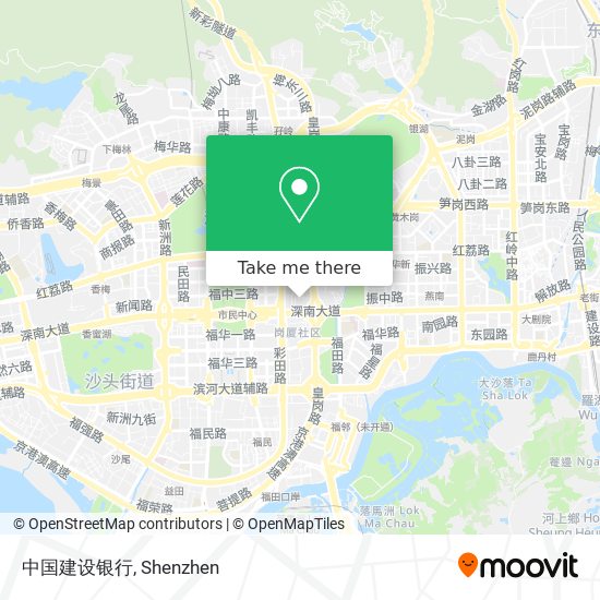 中国建设银行 map