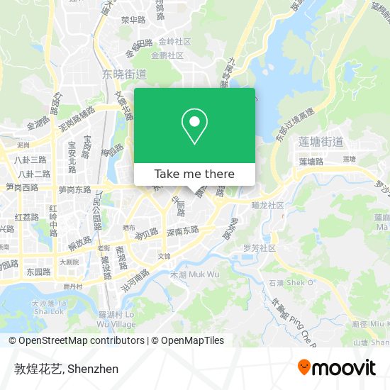 敦煌花艺 map