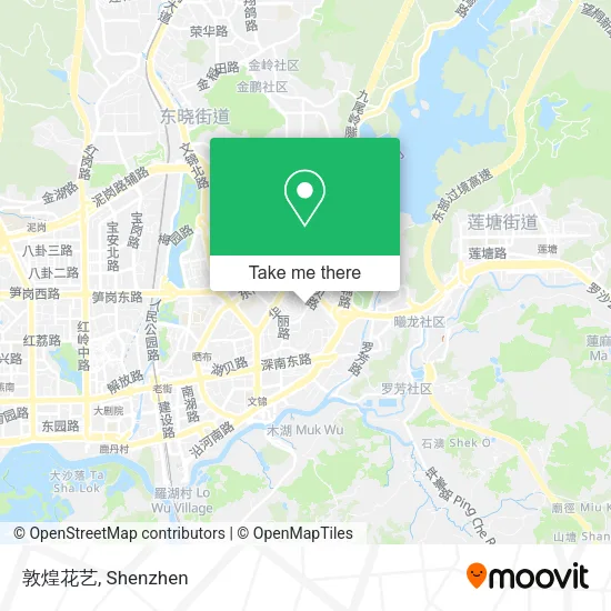 敦煌花艺 map