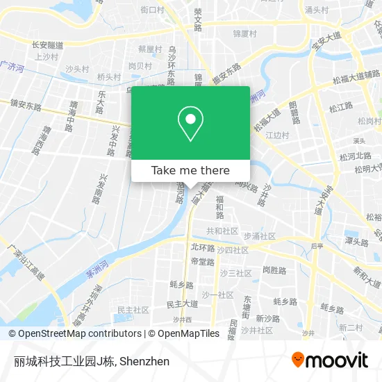 丽城科技工业园J栋 map