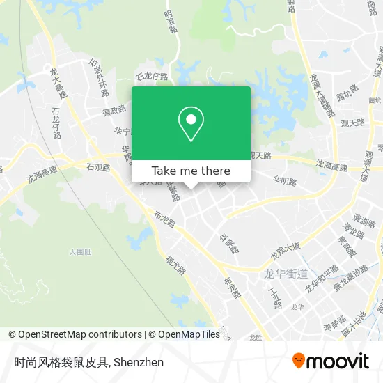 时尚风格袋鼠皮具 map