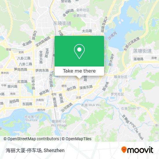 海丽大厦-停车场 map