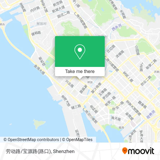 劳动路/宝源路(路口) map
