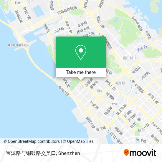 宝源路与铜鼓路交叉口 map