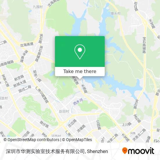 深圳市华测实验室技术服务有限公司 map