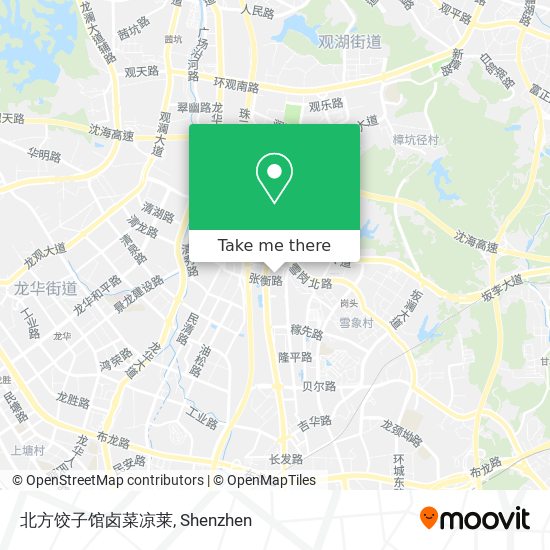 北方饺子馆卤菜凉莱 map