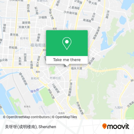 美呀呀(成明楼南) map