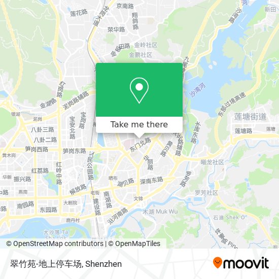 翠竹苑-地上停车场 map