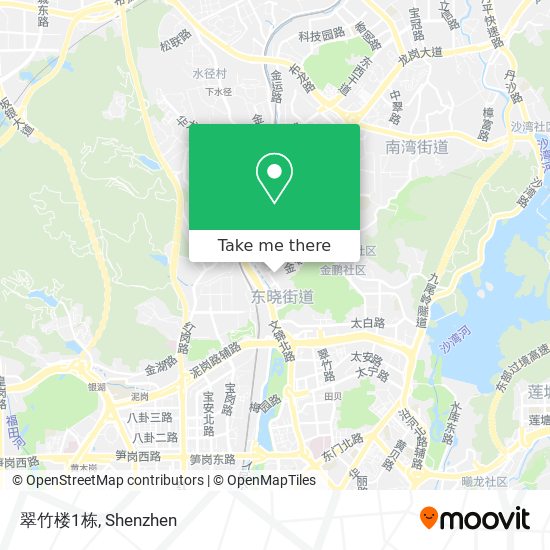 翠竹楼1栋 map