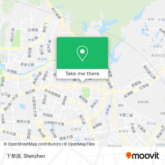 下辇路 map