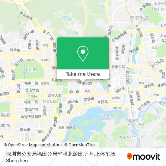 深圳市公安局福田分局华强北派出所-地上停车场 map