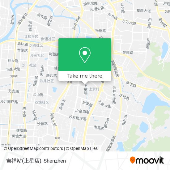 吉祥站(上星店) map