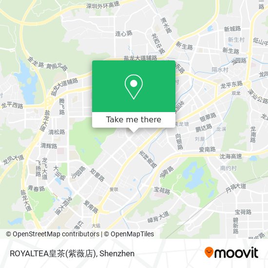 ROYALTEA皇茶(紫薇店) map