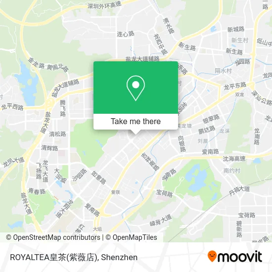 ROYALTEA皇茶(紫薇店) map