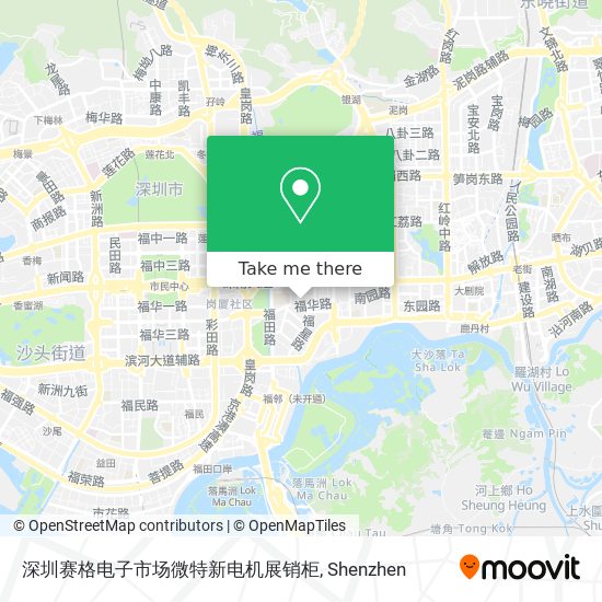 深圳赛格电子市场微特新电机展销柜 map