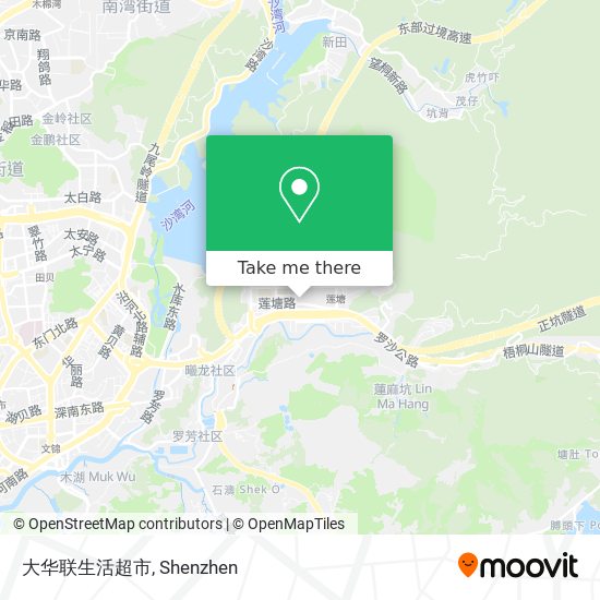 大华联生活超市 map