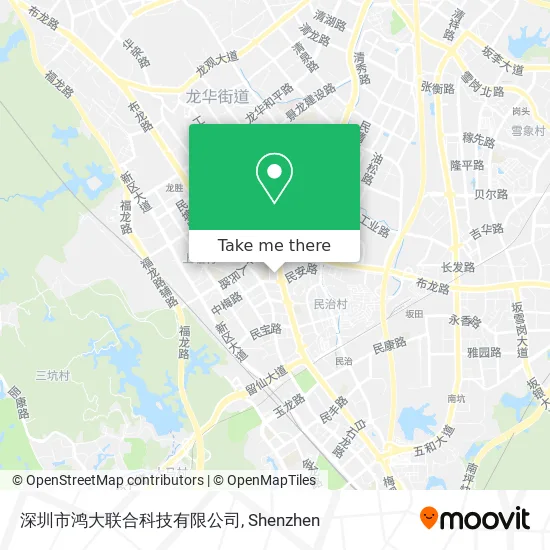 深圳市鸿大联合科技有限公司 map