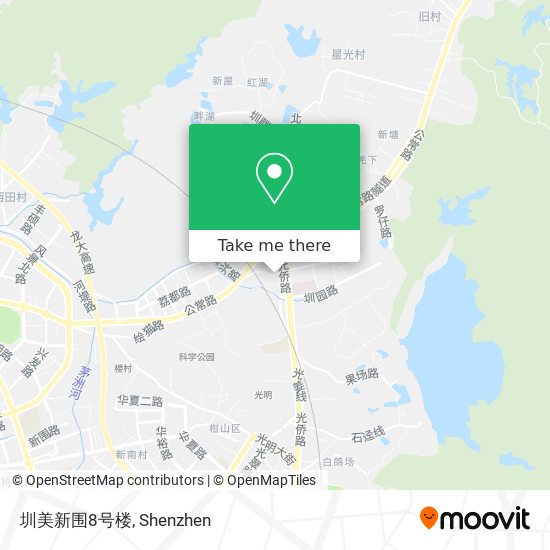 圳美新围8号楼 map