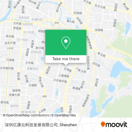深圳亿康云科技发展有限公司 map