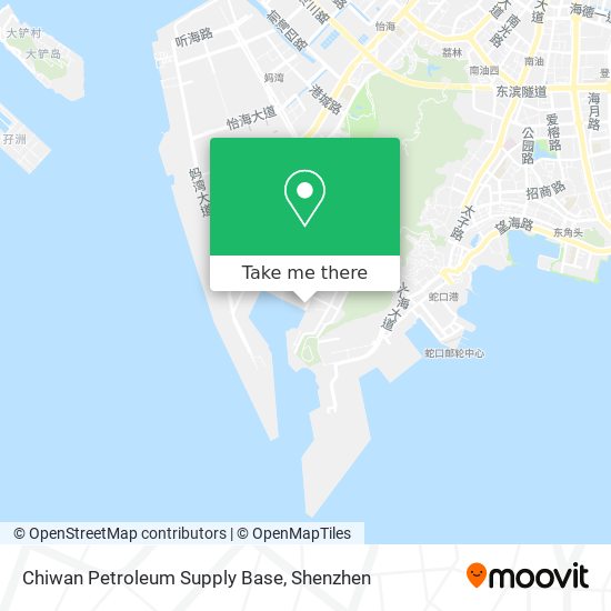 Chiwan Petroleum Supply Base map