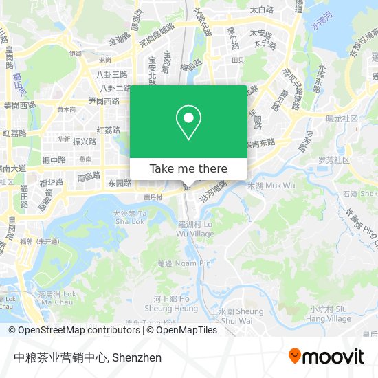 中粮茶业营销中心 map