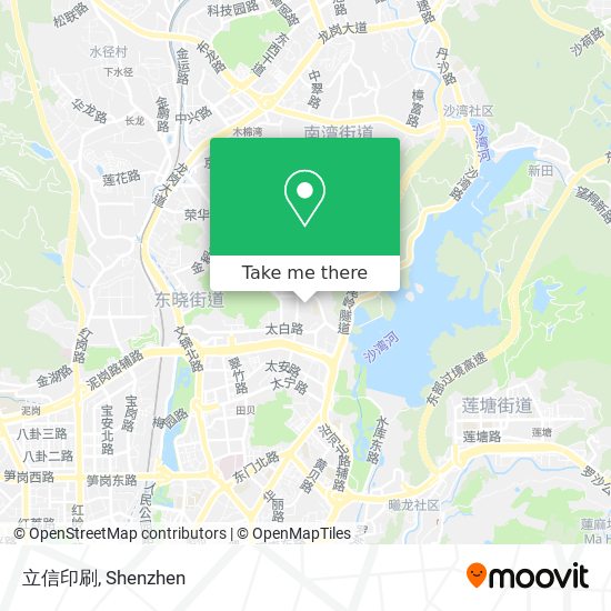 立信印刷 map