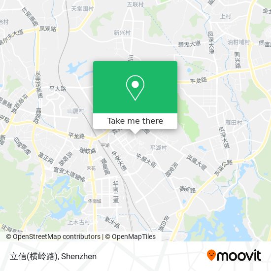 立信(横岭路) map