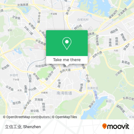 立信工业 map