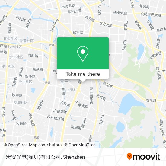 宏安光电(深圳)有限公司 map